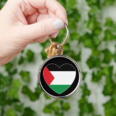 Porte-clés drapeau de la palestine mignon design graphique po (Main)