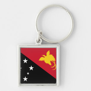 Porte-clés Drapeau de la Papouasie-Nouvelle-Guinée