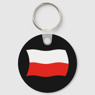 Porte-clés Drapeau de la Pologne