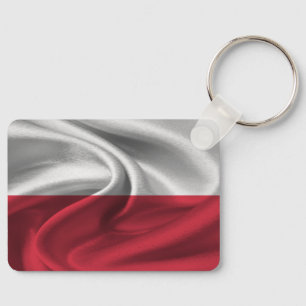 Porte-clés Drapeau de la Pologne