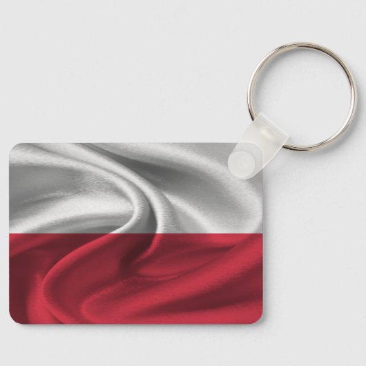 Porte-clés Drapeau de la Pologne (Recto)