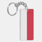 Porte-clés Drapeau de la Pologne (Devant gauche)