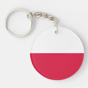 Porte-clés Drapeau de la Pologne