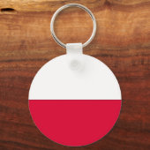 Porte-clés Drapeau de la Pologne (Recto)