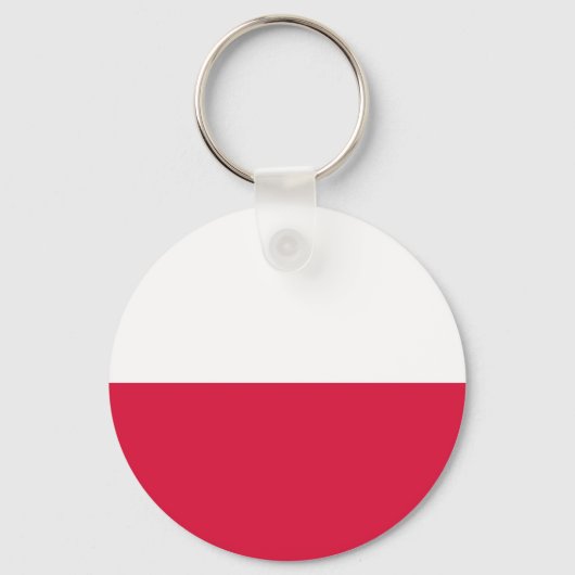 Porte-clés Drapeau de la Pologne (Recto)