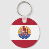 Porte-clés Drapeau de la Polynésie française (Verso)