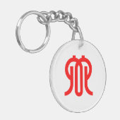 Porte-clés Drapeau de la préfecture de Kanagawa, Japon (Devant gauche)