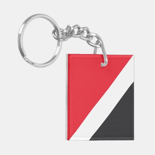 Porte-clés Drapeau de la Principauté de Sealand (Devant gauche)