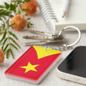 Porte-clés Drapeau de la région de Tigray (Devant droit)