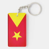 Porte-clés Drapeau de la région de Tigray (Dos)