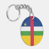 Porte-clés Drapeau de la République centrafricaine (Devant gauche)