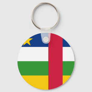 Porte-clés Drapeau de la République centrafricaine