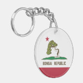 Porte-clés Drapeau de la République de Bonsai (Devant gauche)