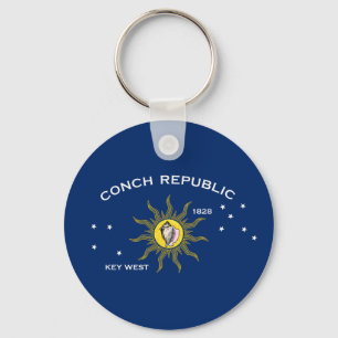 Porte-clés Drapeau de la République de Conch, Drapeau de Key 