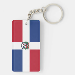 Porte-clés Drapeau de la République dominicaine