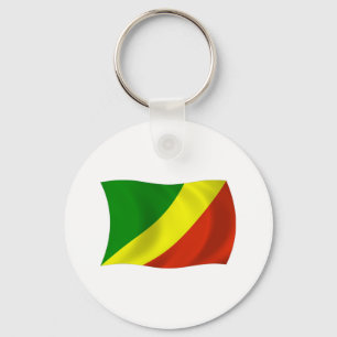 Porte-clés Drapeau de la République du Congo