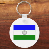 Porte-clés Drapeau de la République du Jämtland (non officiel (Recto)