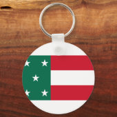 Porte-clés Drapeau de la République du Yucatan, Mexique (Recto)