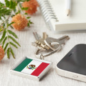 Porte-clés Drapeau de la République mexicaine : 1824-1835, Pè (Côté)