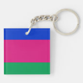 Porte-clés Drapeau de la République populaire de Kouban (Dos)