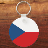 Porte-clés Drapeau de la République tchèque (Recto)