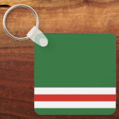 Porte-clés Drapeau de la République tchétchène d'Ichkeria (Recto)