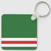 Porte-clés Drapeau de la République tchétchène d'Ichkeria (Dos)