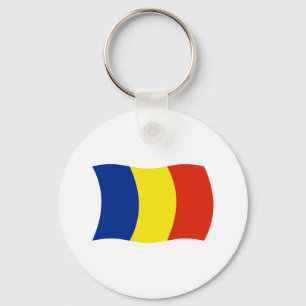 Porte-clés Drapeau de la Roumanie