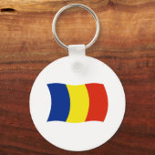 Porte-clés Drapeau de la Roumanie (Recto)