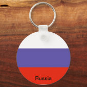 Porte-clés Drapeau de la Russie (Recto)