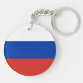 Porte-clés Drapeau de la Russie (Dos)