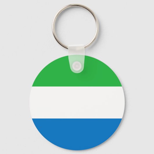 Porte-clés Drapeau de la Sierra Leone (Recto)
