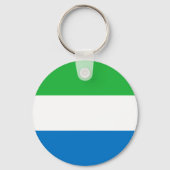 Porte-clés Drapeau de la Sierra Leone (Verso)