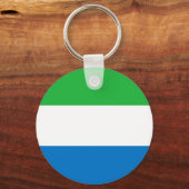Porte-clés Drapeau de la Sierra Leone (Verso)