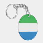 Porte-clés Drapeau de la Sierra Leone (Devant gauche)