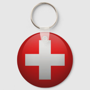 Porte-clés Drapeau de la Suisse