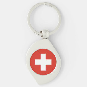 Porte-clés drapeau de la Suisse