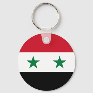 Porte-clés Drapeau de la Syrie