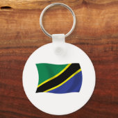 Porte-clés Drapeau de la Tanzanie (Recto)