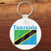 Porte-clés Drapeau de la Tanzanie (Recto)