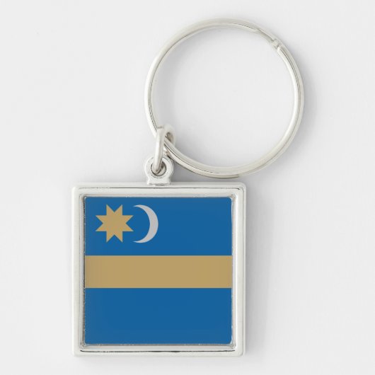 Porte-clés Drapeau de la Terre székely (Devant)