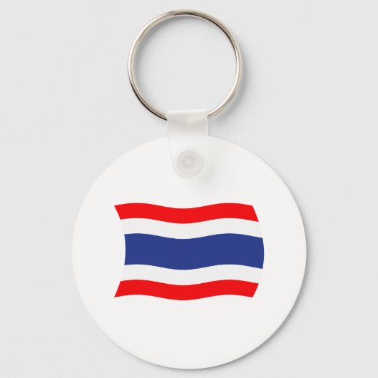 Porte-clés Drapeau de la Thaïlande (Recto)