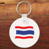 Porte-clés Drapeau de la Thaïlande (Recto)