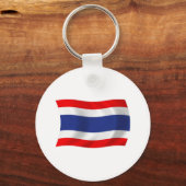 Porte-clés Drapeau de la Thaïlande (Recto)