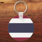 Porte-clés Drapeau de la Thaïlande (Recto)