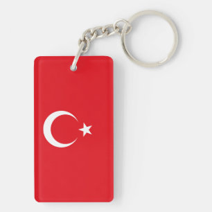Porte-clés Drapeau de la Turquie