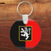 Porte-clés Drapeau de la Vallée d'Aoste (Recto)