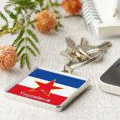 Porte-clés Drapeau de la Yougoslavie (Côté)