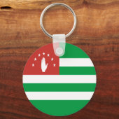 Porte-clés Drapeau de l'Abkhazie patriotique (Recto)