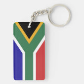 Porte-clés Drapeau de l'Afrique du Sud (Dos)